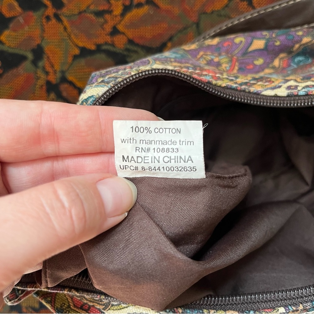 Paisley Patterned Shoulder Bag - Picture 8 of 10